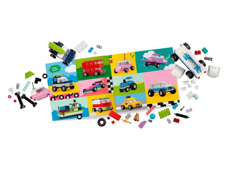 LEGO Classic 11036 Kreatywne pojazdy