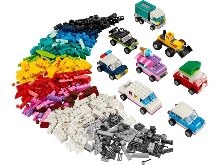 LEGO Classic 11036 Kreatywne pojazdy