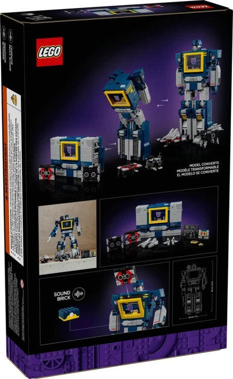 LEGO Icons 10358 - Transformers: Soundwave