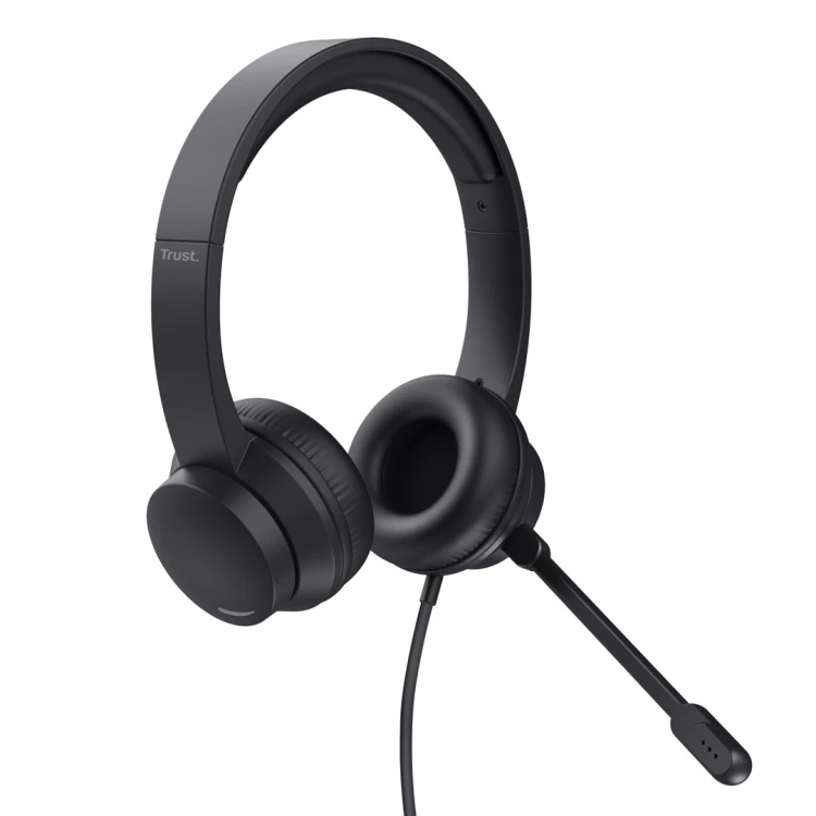 Zestaw słuchawkowy Trust HS-201 Black