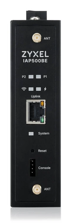Access Point Wi-Fi 7 Zyxel IAP500BE-EU0101F BE5000, Dual Radio 2x2 MU-MIMO, PoE+ (802.3at), Industrial AP, montaż DIN Rail , Standalone/Nebula Cloud M