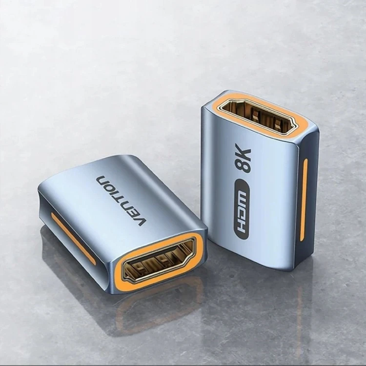 Złączka HDMI-HDMI Vention 8K@60Hz Aluminium