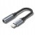 Adapter Lightning męski do 3.5mm Jack Vention 0,1m czarny