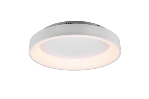 Plafon LED Trio Girona, 60 cm, biały, 5600 lm, odcienie białego światła