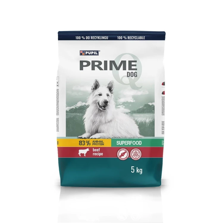 PUPIL Prime bogata w wołowinę z warzywami 5 kg