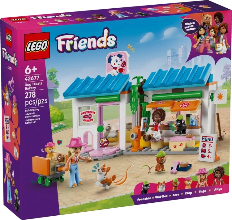 LEGO Friends 42677 - Piekarnia z psimi przysmakami