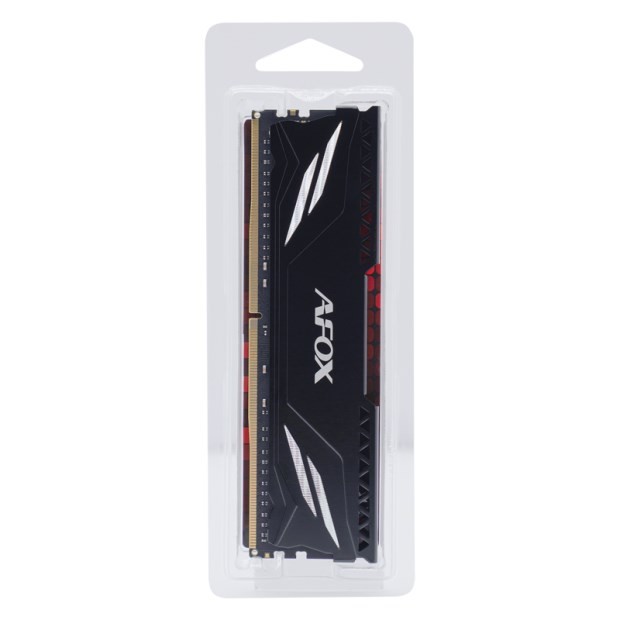 AFOX GAMING DDR4 16GB 3200MHZ CL16 RANK1 XMP2 BLACK AFLD416PS1CAB
