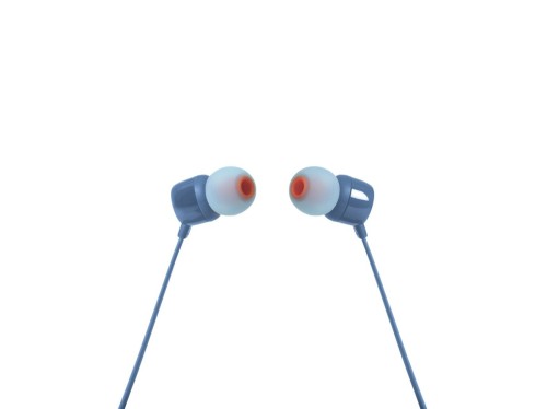 Słuchawki dokanałowe JBL T110 Niebieskie