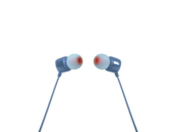 Słuchawki dokanałowe JBL T110 Niebieskie