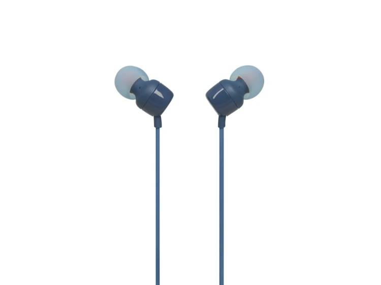 Słuchawki dokanałowe JBL T110 Niebieskie