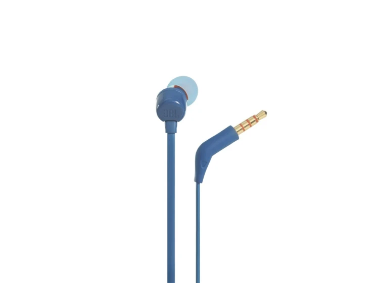 Słuchawki dokanałowe JBL T110 Niebieskie