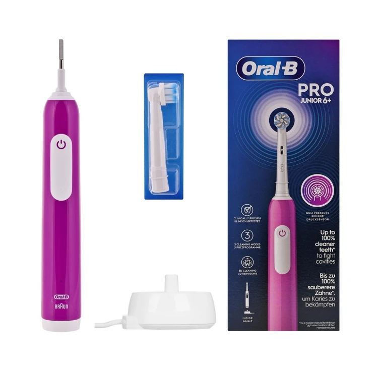Szczoteczka elektryczna Oral-b Pro Junior Purple