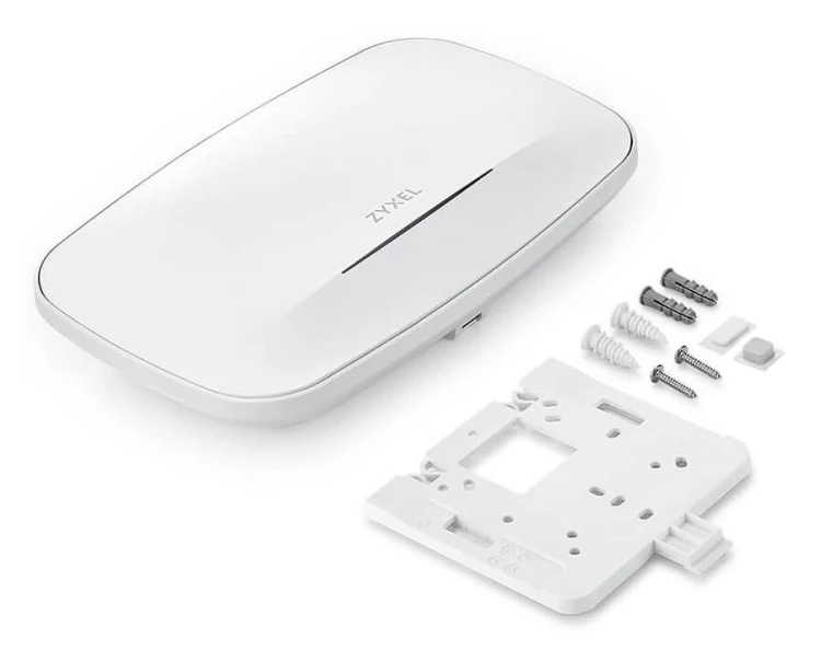 Access Point Wi-Fi 6 Zyxel NWA210AXV2  2.4GHz(2x2)/5GHz(4x4) PoE+ USB-C 2x2,5G DUAL RADIO (2.4-5), Standalone/Nebula Cloud Managed