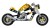 LEGO Technic 42225 - Żółty motocykl