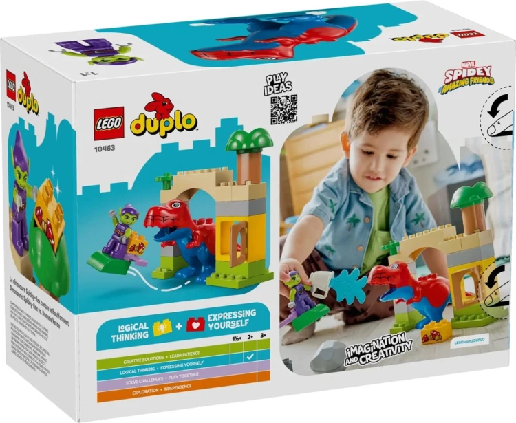 LEGO Duplo 10463 - Dinozaur Spidey-Rex i Zielony Goblin