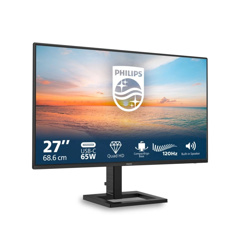 MONITOR PHILIPS LED QHD 27" E-LINE 27E1N1600AE/00 100Hz
