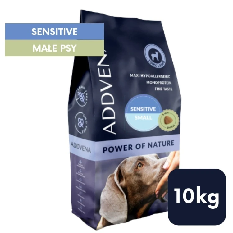 ADDVENA POWER OF NATURE Sensitive dla psów wrażliwych małych ras 10kg