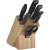 Zestaw noży ZWILLING Four Star 35068-002-0 (Blok do noży, Nożyce x 1, Nóż do warzyw i owoców (10 cm), Nóż do wędlin (16 cm), Nóż szefa kuchni (20 cm),