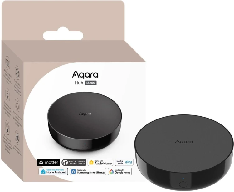Jednostka centralna Aqara Hub M200 (HM-G03D) (Offline) Smart Home, Zigbee, Matter, Homekit, WiFi, PoE