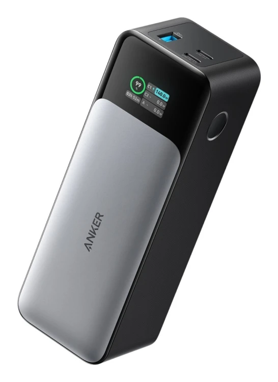 Powerbank Anker 737 24000mAh Czarny, Srebrny (7978673)