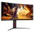 Monitor AOC CU34G4Z 34-calowy, Szybkie VA, WQHD 21:9, 240 Hz, 1 ms, 3440 x 1440 pikseli, 450 cd/m2, ilość portów HDMI: 2, kolor czarny