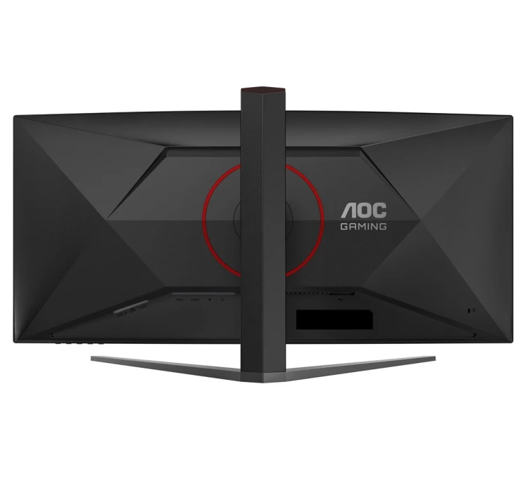 Monitor AOC CU34G4Z 34-calowy, Szybkie VA, WQHD 21:9, 240 Hz, 1 ms, 3440 x 1440 pikseli, 450 cd/m2, ilość portów HDMI: 2, kolor czarny
