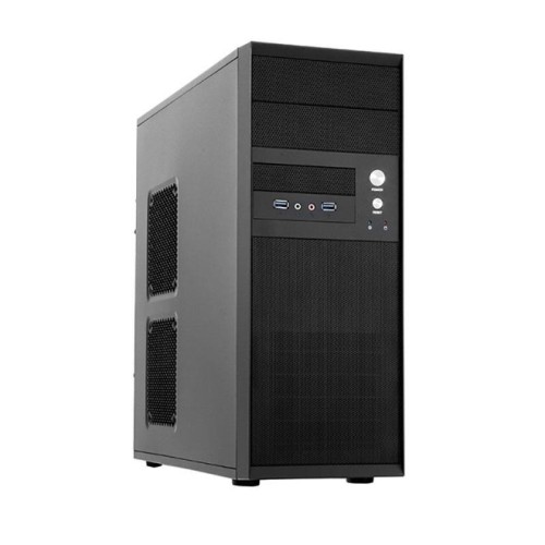 Obudowa Chieftec CQ-01B-U3-OP Midi Czarna
