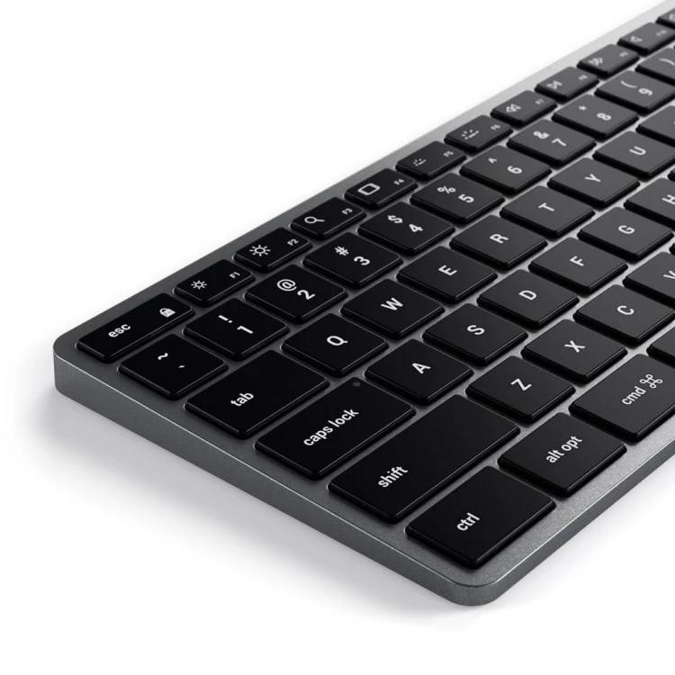 Klawiatura Satechi Slim W3 z układem numerycznym USB-C (space gray) US