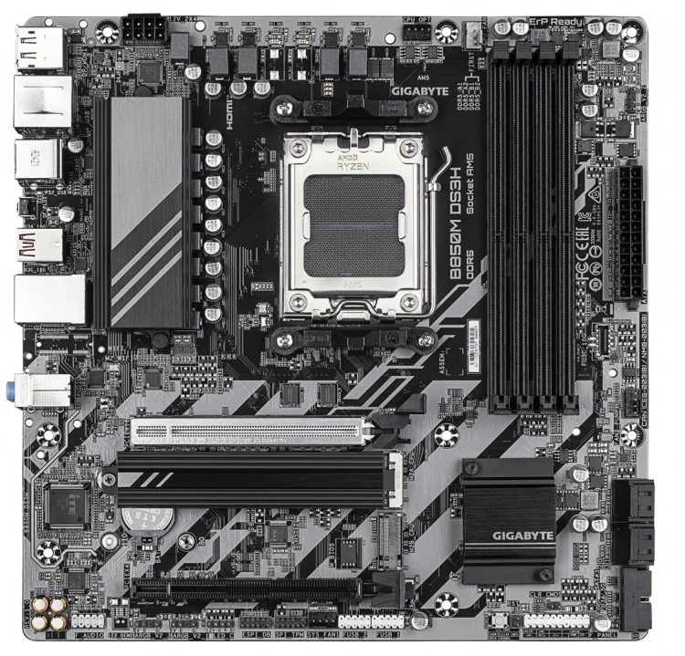 GIGABYTE B850M DS3H płyta główna AMD B850 Gniazdo AM5 micro ATX