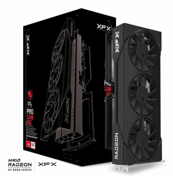 Karta graficzna XFX SWIFT RX 9060XT OC 3-FAN 16GB RX-96TS316B7