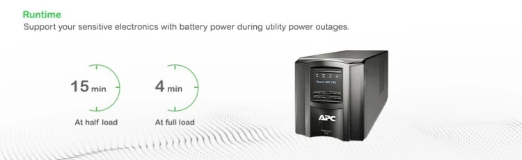 UPS APC Smart-UPS SMT750IC 750VA LCD 230V with SmartConnect