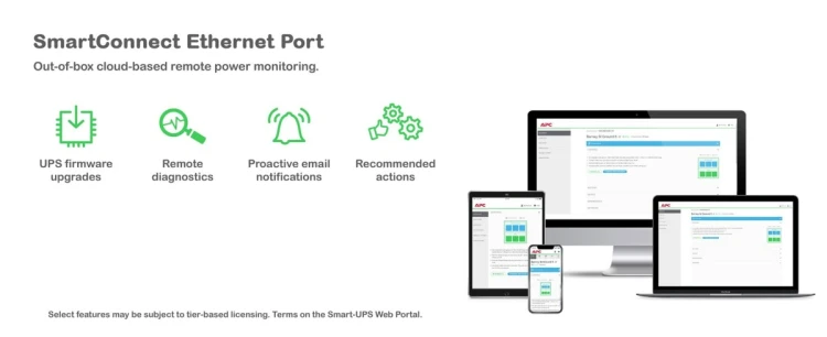 UPS APC Smart-UPS SMT750IC 750VA LCD 230V with SmartConnect