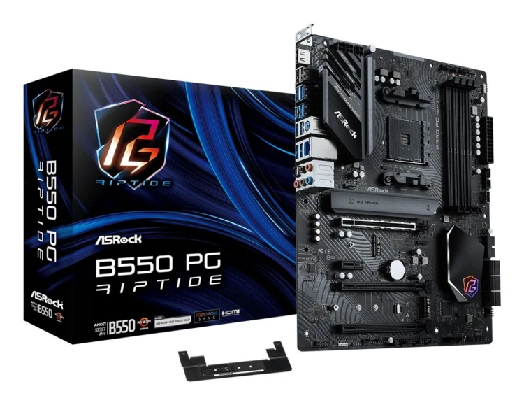 Asrock B550 PG Riptide AMD B550 Socket AM4 ATX