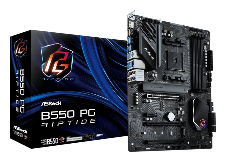 Asrock B550 PG Riptide AMD B550 Socket AM4 ATX