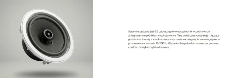 AVTEK GŁOŚNIK SUFITOWY CS 606