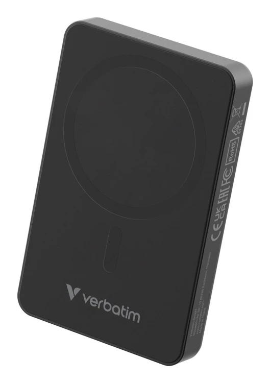 Verbatim Charge 'n' Go Essentials 10000 mAh Bezprzewodowe ładowanie Czarny