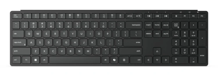Lenovo 4Y41S04673 klawiatura Dom/Biuro RF Wireless + Bluetooth Niemiecki Czarny