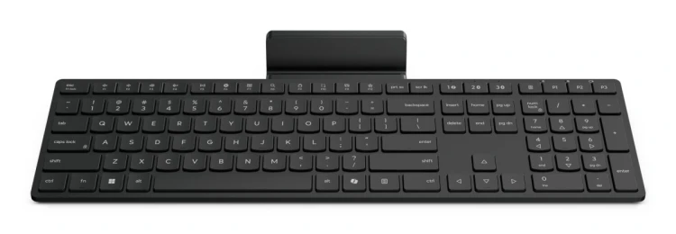 Lenovo 4Y41S04673 klawiatura Dom/Biuro RF Wireless + Bluetooth Niemiecki Czarny