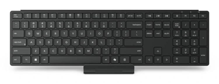 Lenovo 4Y41S04673 klawiatura Dom/Biuro RF Wireless + Bluetooth Niemiecki Czarny