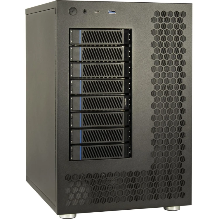 Obudowa Inter-Tech Geh Mini IPC NAS-8 ITX, Micro-ATX, ATX 240x295x362