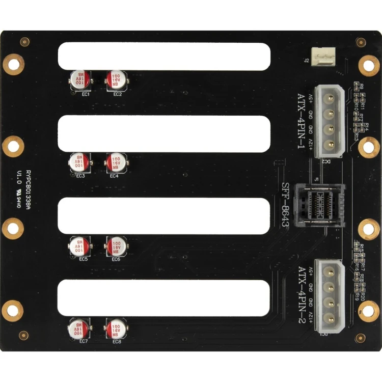Obudowa Inter-Tech Geh Mini IPC NAS-8 ITX, Micro-ATX, ATX 240x295x362