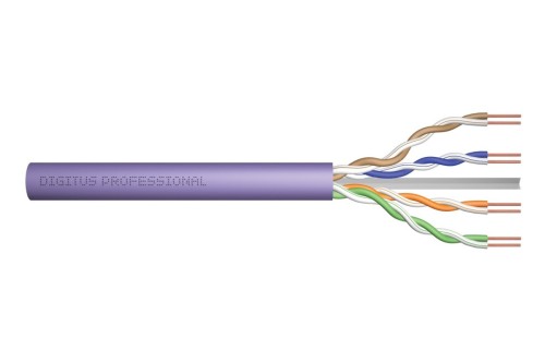 Digitus DK-1613-VH-1 kabel sieciowy Fioletowy 100 m Cat6 U/UTP (UTP)