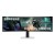 Samsung S49DG910SU monitor komputerowy 124,5 cm (49") 5120 x 1440 px Dual QHD OLED Srebrny