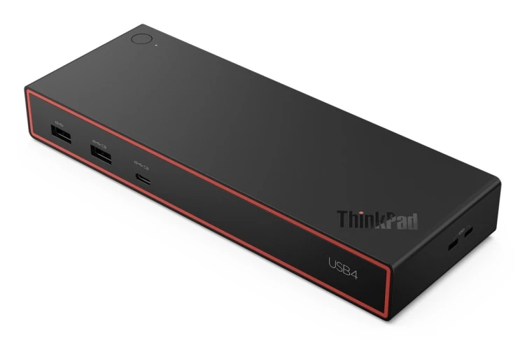 Lenovo ThinkPad USB4 Dock 5000 (with 135W Adapter) Przewodowa Czarny