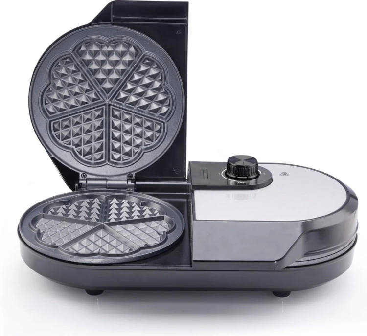 Grill elektryczny Gorenje Mini Grill, Talerz waflowy, WM1400SB, 1400 W, Średnica 18 cm, Czarny