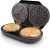 Grill elektryczny Gorenje Mini Grill, Talerz waflowy, WM1400SB, 1400 W, Średnica 18 cm, Czarny