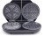 Grill elektryczny Gorenje Mini Grill, Talerz waflowy, WM1400SB, 1400 W, Średnica 18 cm, Czarny