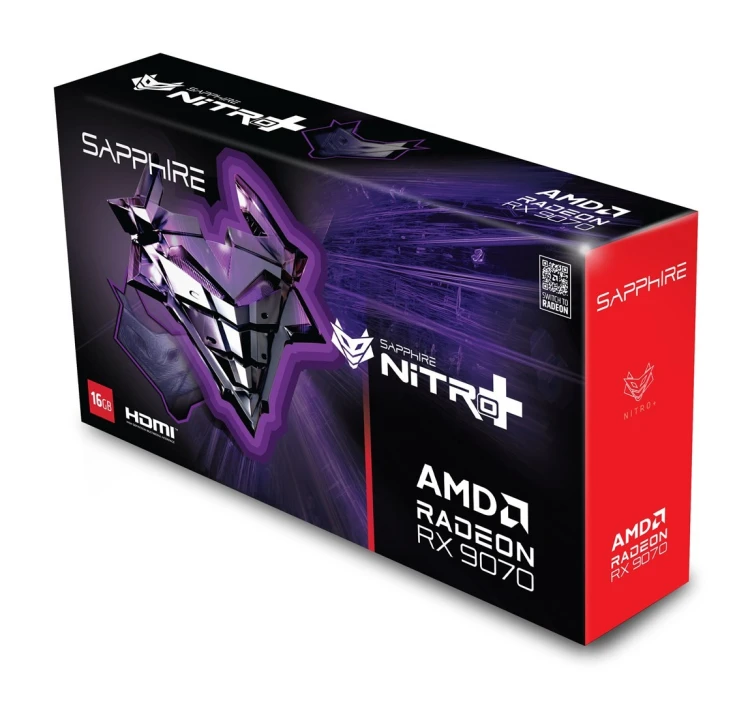Sapphire NITRO+ Radeon RX 9070 AMD 16 GB GDDR6