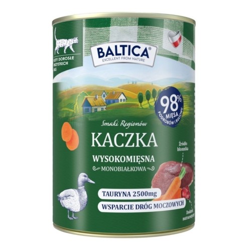 BALTICA SMAKI REGIONÓW Kot dorosły Kaczka 400g