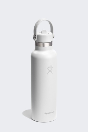 Butelka termiczna Hydro Flask 21 Oz Standard Flex Straw Cap (621 ml) - white/white